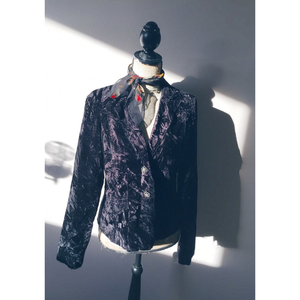 Velvety jacket